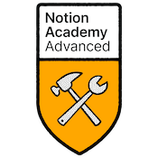 badge-advanced Notion Advanced badge