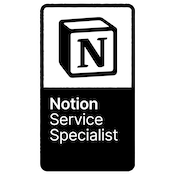 service-specialist Notion certified consultant